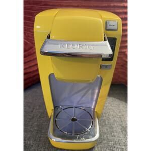 Yellow Keurig Coffee Maker - Model K10 Sunflower Single Cup Rare